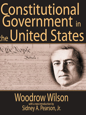 cover image of Constitutional Government in the United States